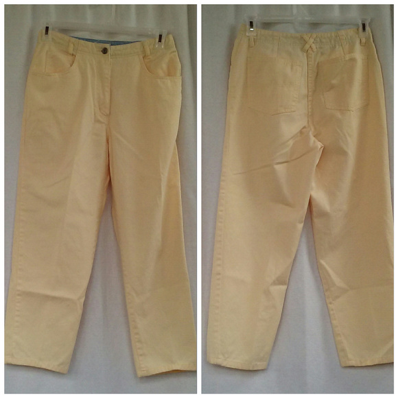 Christopher & Banks Denim - Christopher & Banks jeans Sz 8P Yellow Denim pants